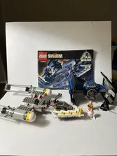 LEGO Star Wars Tie Fighter & Y Wing 7150 COMPLETE w/ Mini Figures & Instructions
