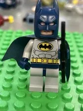 LEGO DC Super Heroes 6857 6860 BATMAN Gray Navy Blue Minifigure Cape Mini Fig