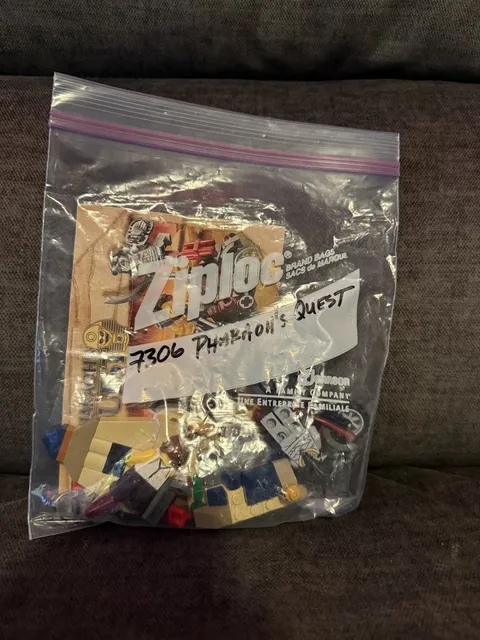 LEGO Pharaoh's Quest: Golden Staff Guardians (7306), 99% Complete with manuals