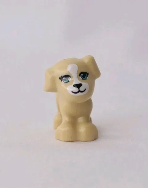 Lego Minifigure Animal Land Dog Puppy Tan 