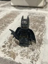 Lego DC Super Heroes 76112 - Batman Pearl Dark Gray Armor Minifigure New