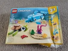 Lego creator 31128 Dolphin and Turtle NEW SEALED RETIRED Box Damage