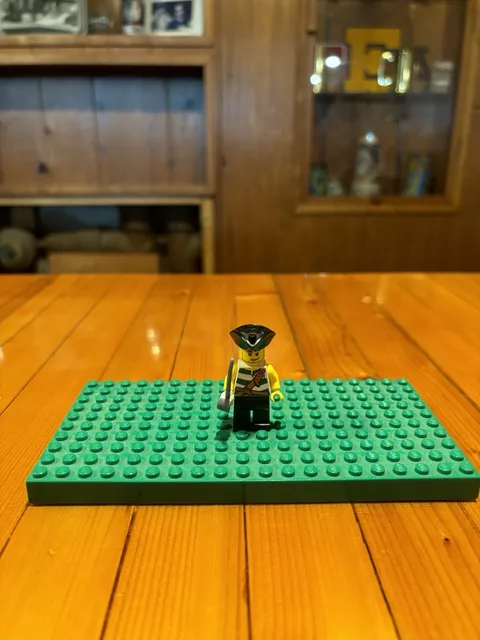 LEGO Pirate Figure With Stripes And Sword