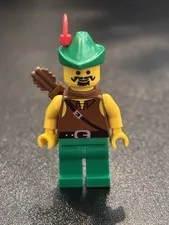LEGO Minifigure Castle Dark Forest Forestman 1 Quiver cas004 cas285 6079 6046