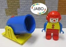 (C 9) Lego Duplo Clown with Cannon Circus Circus