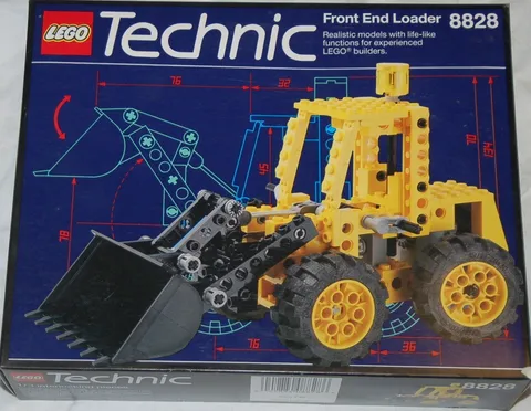 Lego Technic: 8828 Front End Loader Complete with Instructions