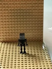 Lego Minifigure - Minecraft Wither Skeleton - Straight Arms - min025