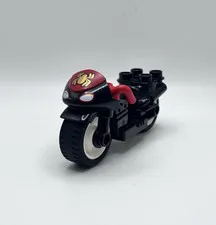 Lego Duplo Motorcycle Spider-Man Miles Morales red/black