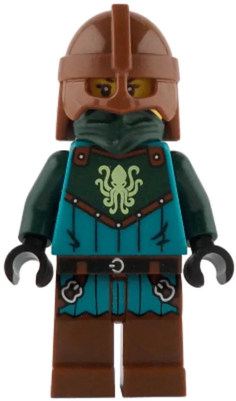 LEGO Castle Minifigure Kraken Knight Female From Set 21358 Idea234