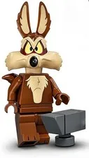 WILE E. COYOTE Minifigure #3 Looney Toons Series Lego 71030 2021 Genuine 