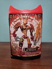 LEGO BIONICLE Glatorian Legends Ackar 8985 Complete Set 55 Pieces SEALED