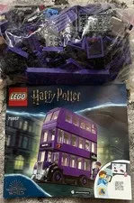 LEGO Harry Potter The Knight Bus 75957 Triple Decker Wizard Bus Manual Used Bag