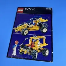 LEGO Technic Rally Shock N Roll Racer Building Toy Set 8840 Instructions ONLY