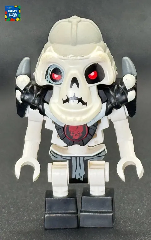 LEGO Ninjago 2011 Kruncha (njo0024) Skulkin Rare/Retired Excellent Condition