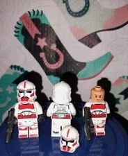 LEGO Star Wars 3X Shock Trooper 75372 75354 Minifigure Lot Army Authentic Clone