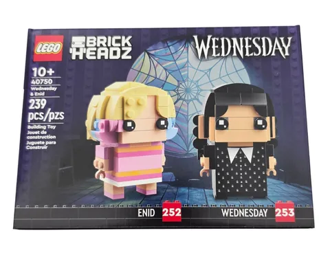 LEGO Brick Headz 40750 Wednesday & Enid New Sealed