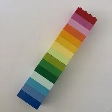 Large Lot 15 Lego Duplo 2 x 4 Bricks Blocks Rainbow Of Colors