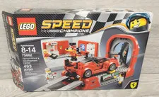 Lego Speed Champions Ferrari FXX K & Development Center 75882 EMPTY BOX ONLY