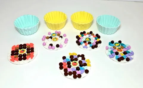 LEGO Dot Building Blocks Set Cupcakes Lot