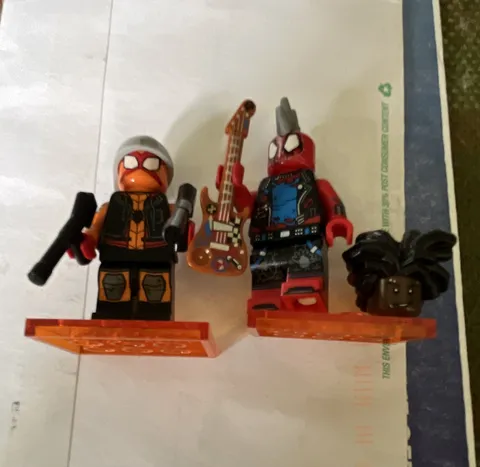 LEGO Minifigures Marvel Studios Series 2 Spider-Man Minifigure w/ Guitar