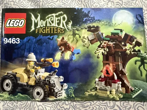 LEGO Monster Fighters - The Werewolf (9463) - INSTRUCTIONS ONLY - USED