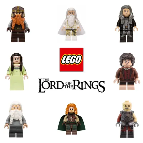 LEGO Hobbit & The Lord of the Rings Minifigures: YOU PICK - New Never Assembled