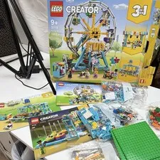 LEGO Creator 3-in-1 31119 Ferris Wheel Set 1002 pcs Ages 9+ Brick Separator New