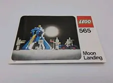 Vintage LEGO 565 Moon Landing Instructions