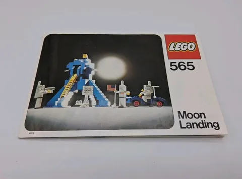 Vintage LEGO 565 Moon Landing Instructions