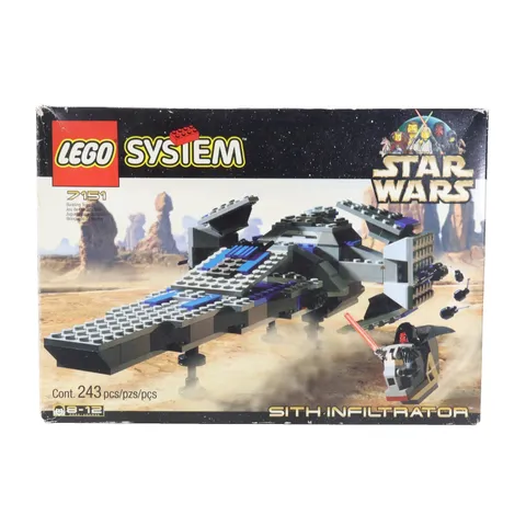 LEGO 7151 Star Wars: Sith Infiltrator - Authentic m,issing 3-10 Pieces