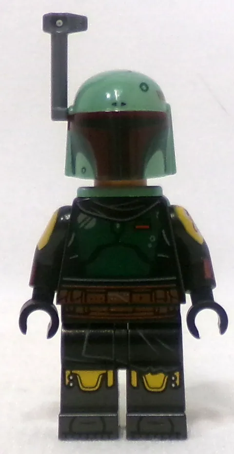 LEGO Star Wars 75326 sw1158 Boba Fett Repainted Beskar Armor Minifigure