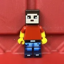 LEGO Minecraft Minifigure Steve Mixmatched Pre Owned