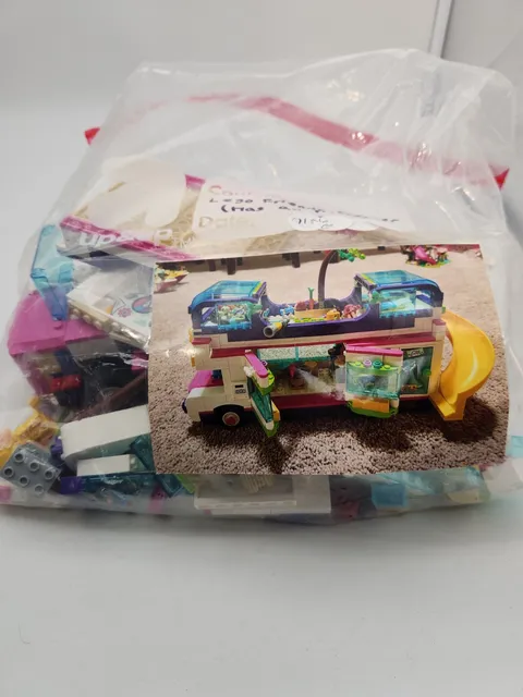 LEGO Friends 41395 Friendship Bus Building Kit Extra Mini Figures Retired READ