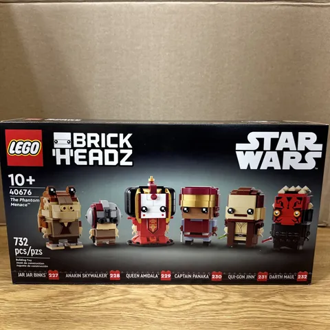 LEGO 40676 Star Wars Brickheadz The Phantom Menace SEALED RETIRED FREE SHIPPING
