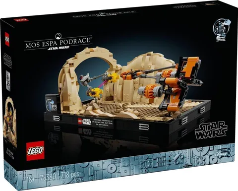 LEGO ® Star Wars 75380 Pod Race in Mos Espa - Diorama