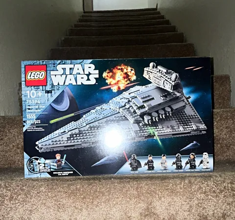LEGO Star Wars Imperial Star Destroyer 75394 Complete Set 1555 pcs 10+ Cal