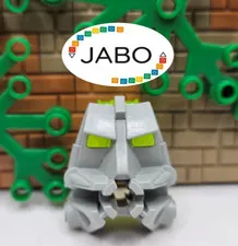 (S17 / 9 / 8) LEGO Bionicle 32553c02 Head Connector Trans Neon Green Eyes