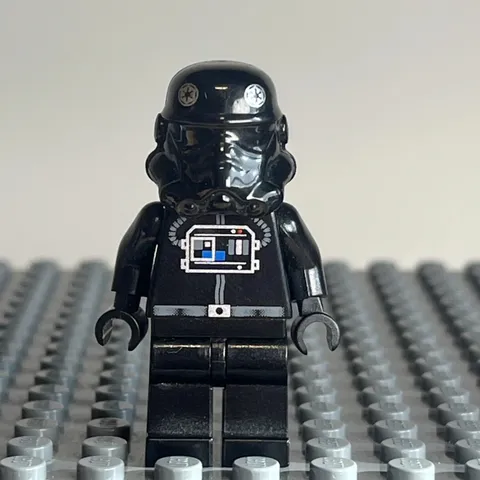 LEGO Imperial TIE Fighter Pilot Minifigure SW0035 Star Wars CMF Rare HTF Vintage