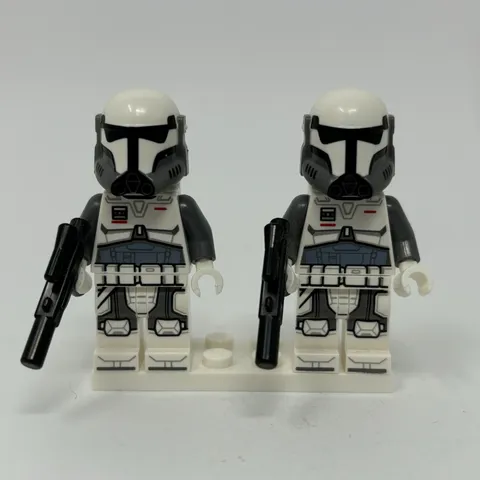 2 Lego Imperial Commando Minifigure Lot w/ Blasters 75373 912503 sw1346