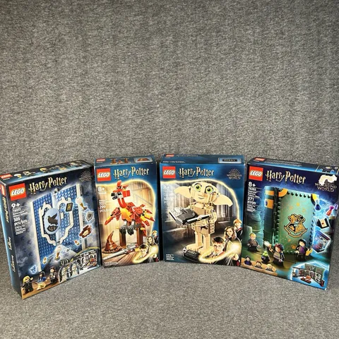 LEGO Harry Potter Set Lot 76383 42205 76421 76448 Sealed NIB Retired Bundle Lot