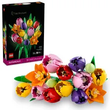 LEGO Botanicals Tulip Bouquet 11501 Building Toy Set Artificial Flowers Crafting