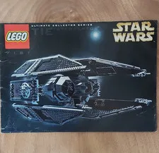 LEGO Star Wars TIE Interceptor 7181 Illustrated Instruction Manual Booklet 2000