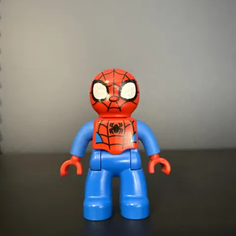 Lego Duplo Figure Spider-Man red/blue