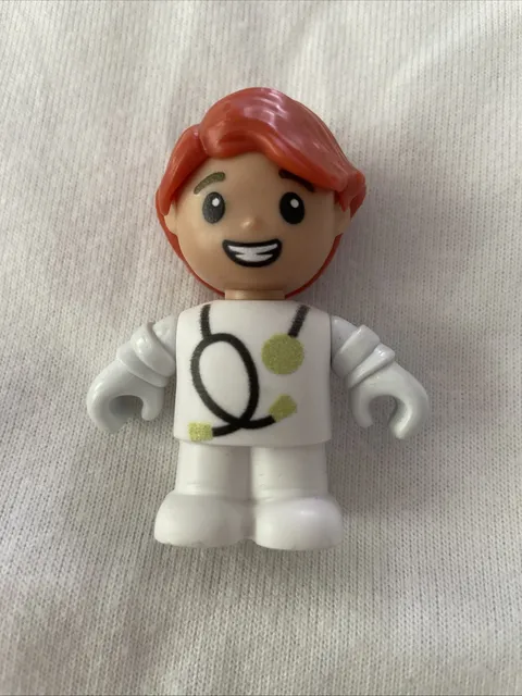 Lego Duplo Doctor w/ stethoscope  white  scrubs