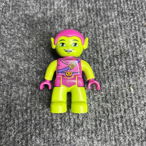 Duplo Lego Marvel Green Goblin Figure  P42 VGC 2.5" Tall
