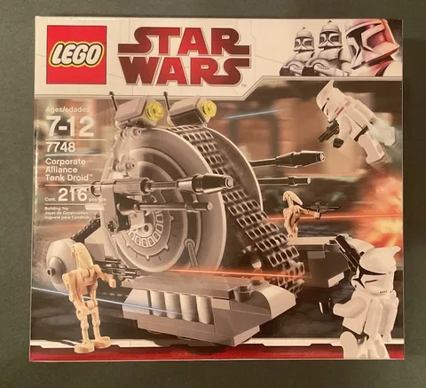 LEGO Star Wars: Corporate Alliance Tank Droid (7748) NEW IN BOX SEALED RETIRED