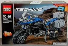 LEGO 42063 Technic BMW R 1200 GS Adventure Model with Minor Box Damage