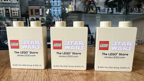 x3 LEGO Store Star Wars Yoda Master Builder Event Exclusive Brick 4066pb336 Rare