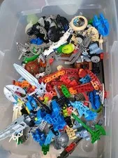 LEGO Bionicle Mixed Bulk Lot Of Pieces Read