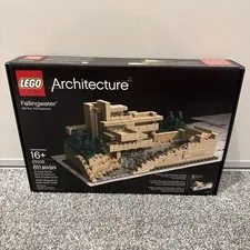 LEGO ARCHITECTURE: Fallingwater (21005) - factory sealed unopened Rare Retired